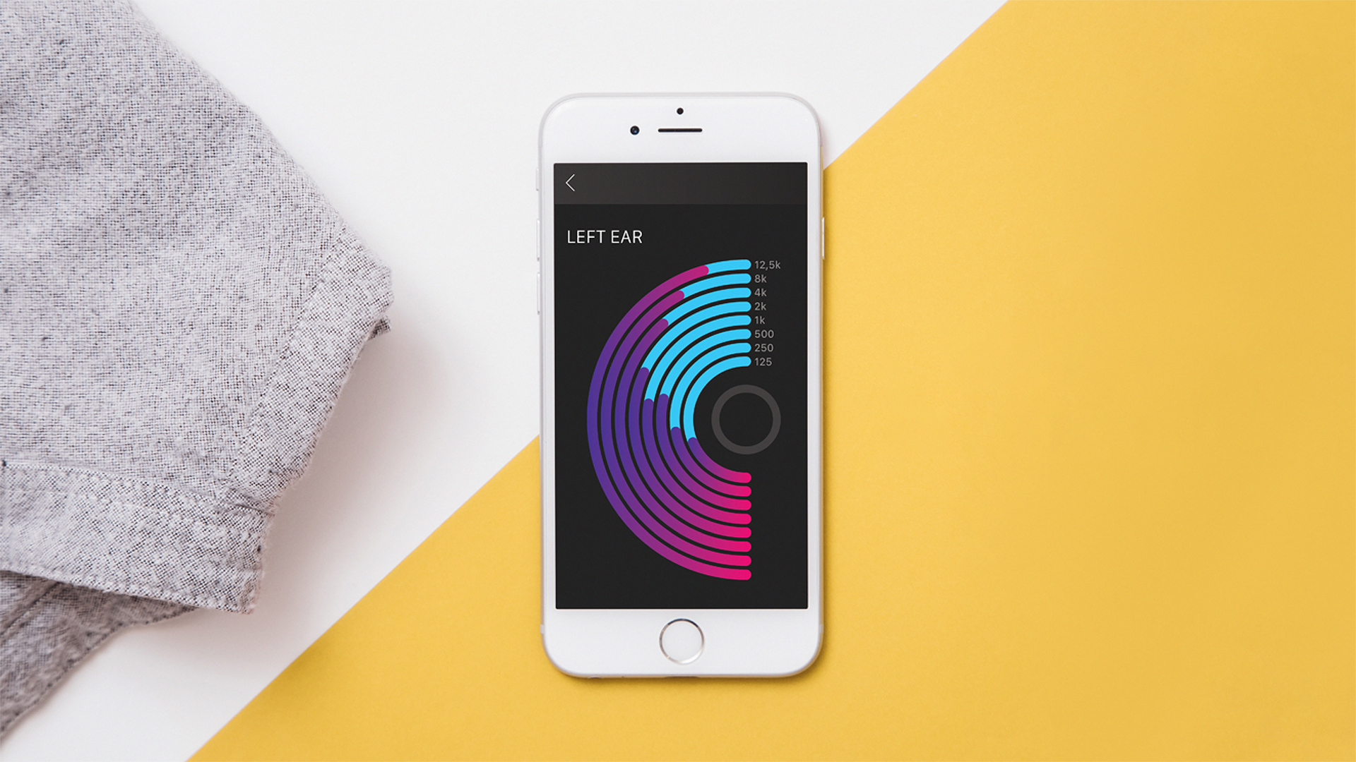 Neutron headphones showcasing customizable audio profiles